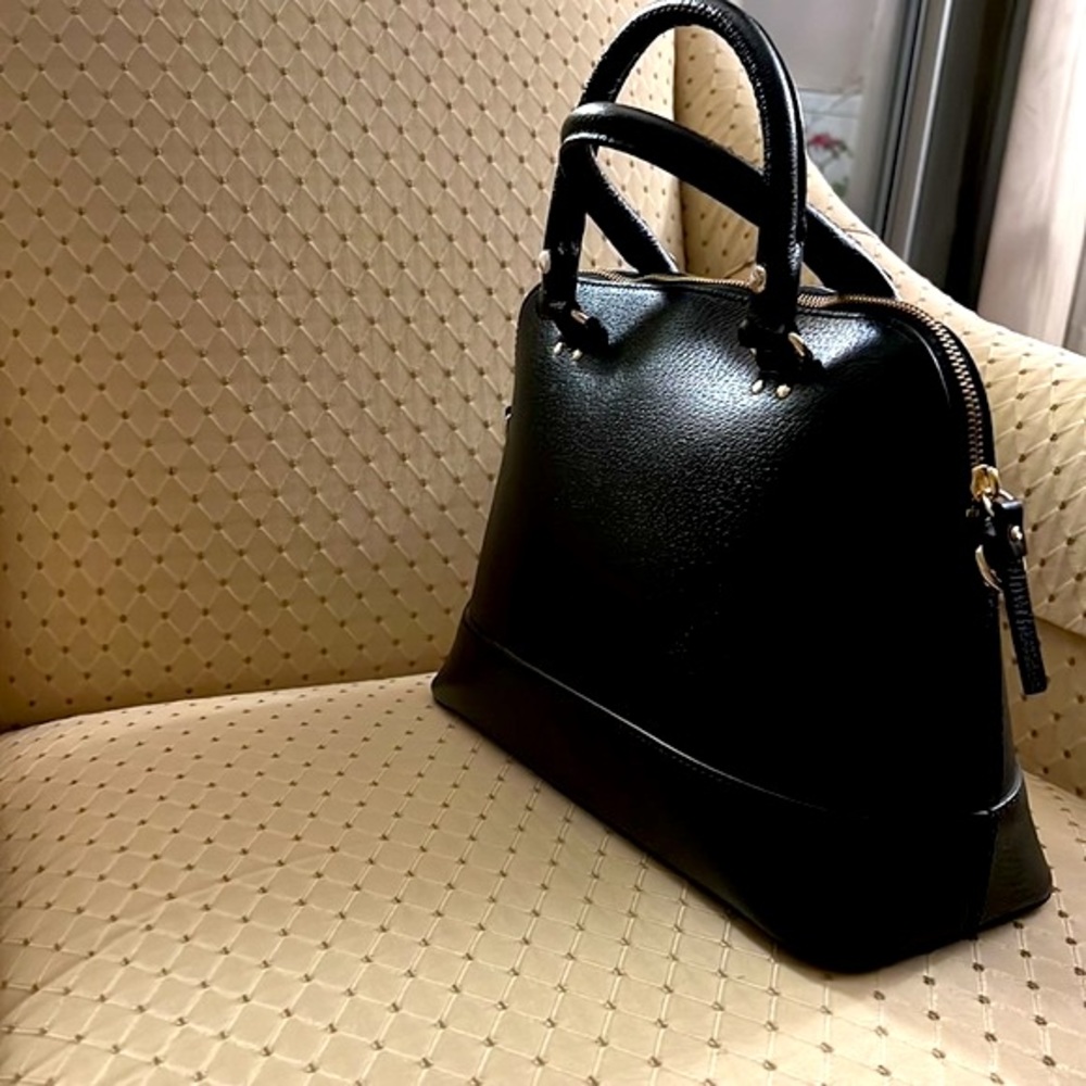 Kate Spade ♠️ New York Grove Street Carli black satchel LIKE NEW! - Picture 4 of 16